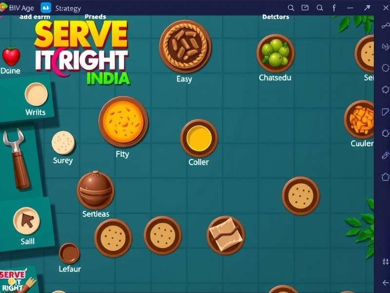 Serve It Right India Gameplay Screenshot